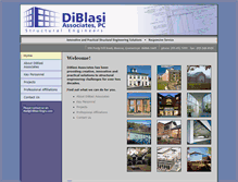 Tablet Screenshot of diblasi-engrs.com